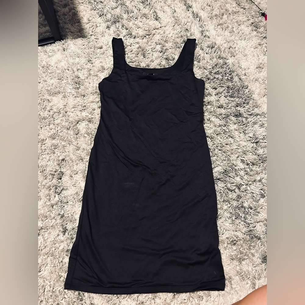 forever 21 tight stretchy dress
size medium 
black
